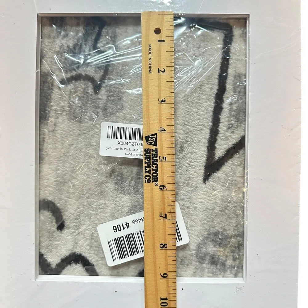 yeestone 10 Pack White Picture Frame Artwork‎ Display Holder for Home Decor